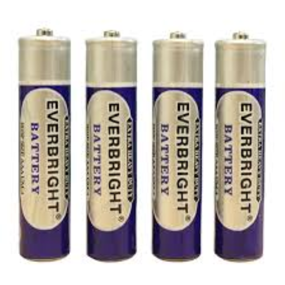 EVERBRIGHT AAA BATTERY 4PACK LR03